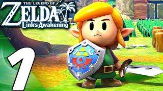 Legend of Zelda: Link's Awakening - Gameplay Walkthrough Part 1 - FULL GAME (REMAKE)