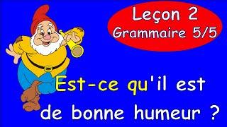 2 Урок французского. Грамматика 5/5. Оборот est-ce que. #французскийязык