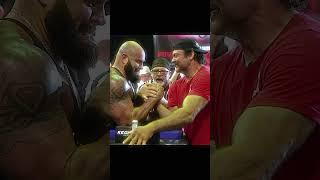 Punished an impudent guy | Devon larratt vs Adam Scherr #armwrestling