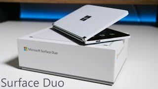 Surface Duo Unboxing, Setup, Comparison and Review