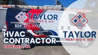 HVAC Contractor Hopewell, VA | Taylor Heating & Air