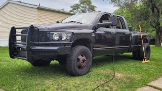 I Painted My Bumper | Hotshot Truck Is All One Color!