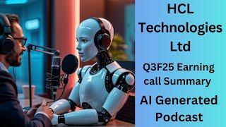 HCL Technologies Ltd | Q3F25 result summary | Podcast | AI-Generated