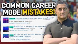 5 Super Common Mistakes People Make in Career Mode!