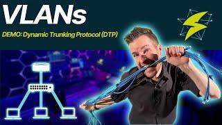 CCNA LANs 3-7: DEMO: Dynamic Trunking Protocol (DTP)