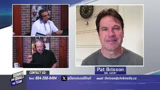 Pat Brisson on his clients Quinn Hughes, Elias Pettersson and Sidney Crosby