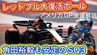 レッドブル復活の秘密は2つのアップデート!?  F1アメリカGP金曜解説