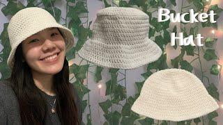 Quick & Easy Crochet Bucket Hat Tutorial