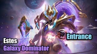 Estes Galaxy Dominator Skin Epic Entrance (Upscale 4K) Mobile Legends