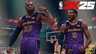 LeBron x Bronny Tag Team At the Garden! | NBA 2K25 Ultra Modded PC Showcase | Lakers vs. Celtics