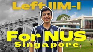 AIR 15 IIM Indore But Joined NUS Singapore | Prabhav, AceIPM Student