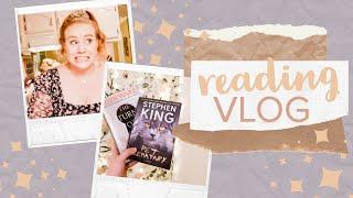 Reading Stephen King In The Dark  | Weekend Reading Vlog! 