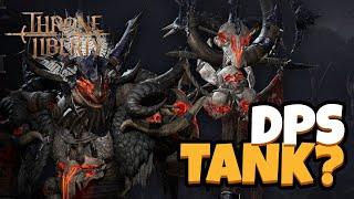 Throne and Liberty | Tyrant's Isle Dungeon Boss Fight | Dagger/Sword & Shield Main Tank POV