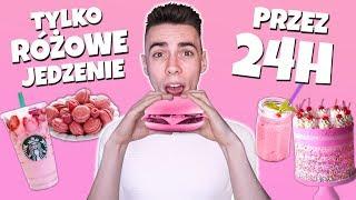 JEM TYLKO RÓŻOWE JEDZENIE PRZEZ 24H! 