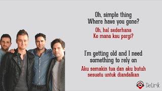 Somewhere Only We Know - Keane (Lirik Lagu Terjemahan) ~ TikTok Oh simple thing where have you gone