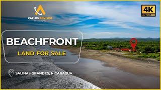  YOUR NEW Beachfront Lot for Sale in Salinas Grande Nicaragua is waiting for you ️ #22527