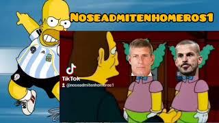 Benedetto Erro otro penal/ Los simpson Versión Futbol Argentino/ Noseadmitenhomeros1