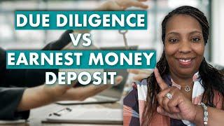 Due Diligence Money and Earnest Money Deposits in North Carolina?  Real Estate Tips 2023