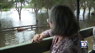 ‘Scary and sobering’: Miami-Dade, Cutler Bay mayors tour area facing ‘catastrophic’ floods