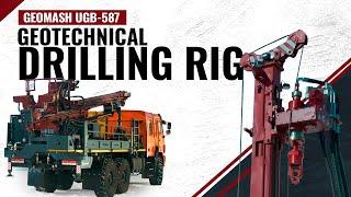 Geomash UGB-587, Geotechnical drilling rig