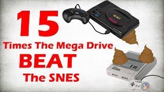 15 Times the Mega Drive Beat the SNES