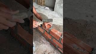 bricklaying #shorts #shortsfeed #bricklaying #skills