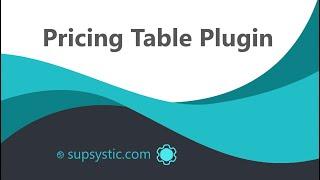 How to create Pricing Table in WordPress. Full tutorial