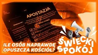 “Kościół przestał informować o liczbie apostazji.” Tak wytłumaczył tę decyzję | Świecki Spokój #8