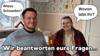 Folge 11 | Wovon lebt ihr in Schweden und was arbeitet ihr? Eure Fragen und unsere Antworten