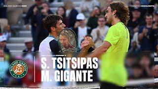 Highlights Tsitsipas vs Gigante Round 2 | Roland-Garros 2025
