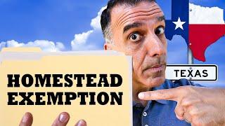 Texas Homestead Exemption EXPLAINED. How to Reduce Your Property Taxes