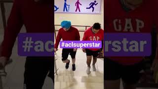 2 ACL Superstars in action. Surgeon: Dr Manit Arora #acltear #aclinjury #sports #sportsmedicine