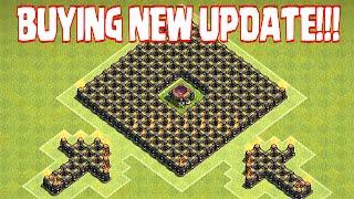 Clash Of Clans - BUYING NEW UPDATE "GEM SPREE" (ALL SPELLS & UNITS)