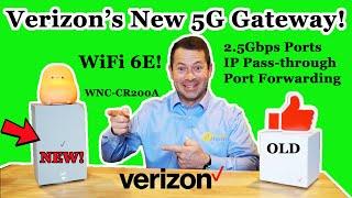  NEW Gateway! - Verizon 5G Home Internet - WNC-CR200A Replaces The Cube