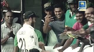 Kane Williamson celebrates his Birthday with Sri Lankan fans