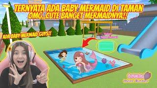 APAA?? DI PARK TERNYATA ADA KOLAM BABY MERMAID?? OMG..CUTE BANGET!!SAKURA SCHOOL SIMULATOR-PART 887