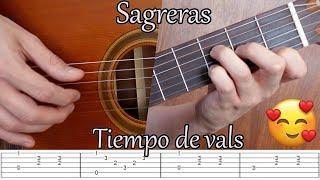 ¡Hermosa pieza en 3/4 para mejorar de verdad ! - Sagreras: Tiempo de Vals - ¡Tutorial guitarra! 