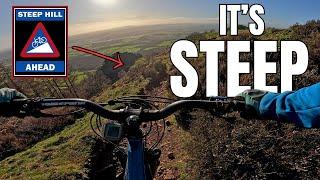 Can two Average Riders Survive Steep Trails of The Wrekin?