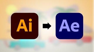 Import Illustrator File to After Effects for Animation