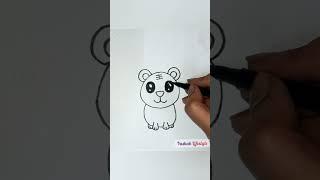 Easy simple art | Simple basic drawing #shorts #short