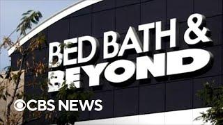 Bed Bath & Beyond stock plummets after "meme stock" trading fallout