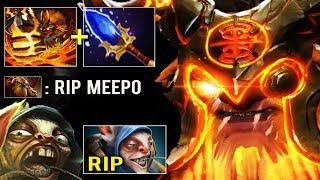 How To Counter 8k Meepo Mid Ez! Slamdunk ES Mid Scepter Top Rank Epic Battle Dota 2