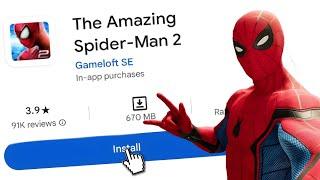 I found Secret  Spider Man Game on Play Store 