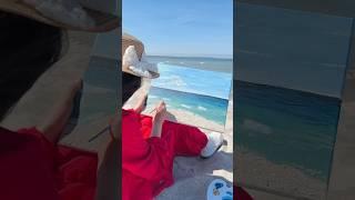 اللوحة اللي خلتني اكتشف موهبة بنتي  أحلى لحظة #art #viralvideo #fyp #explore #trending #reels