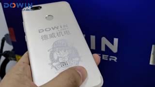 DOWIN LASER mini portable fiber laser marking machine for phone name picture marker