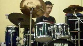 Danilo Ribeiro Drum Solo No Culto dos Adolescentes