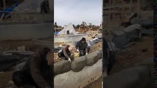 Lazy River - Under Construction - Boulders Legendary Escapes Swimming Pools and Ask the Pool Guy
