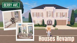 BERRY AVENUE HOUSES REVAMP UPDATE! + NEW POSES ANIMATION // Berry Avenue (Roblox)