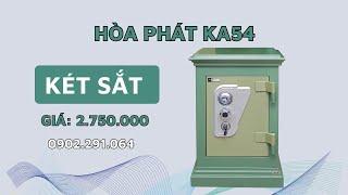 {Xin giới thiệu} Két sắt an toàn hòa phát KA54 khóa cơ giá rẻ cho gia đình và văn phòng công ty