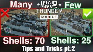 Top 5 Tips and Tricks that you should know in Warthunder Mobile! pt.2